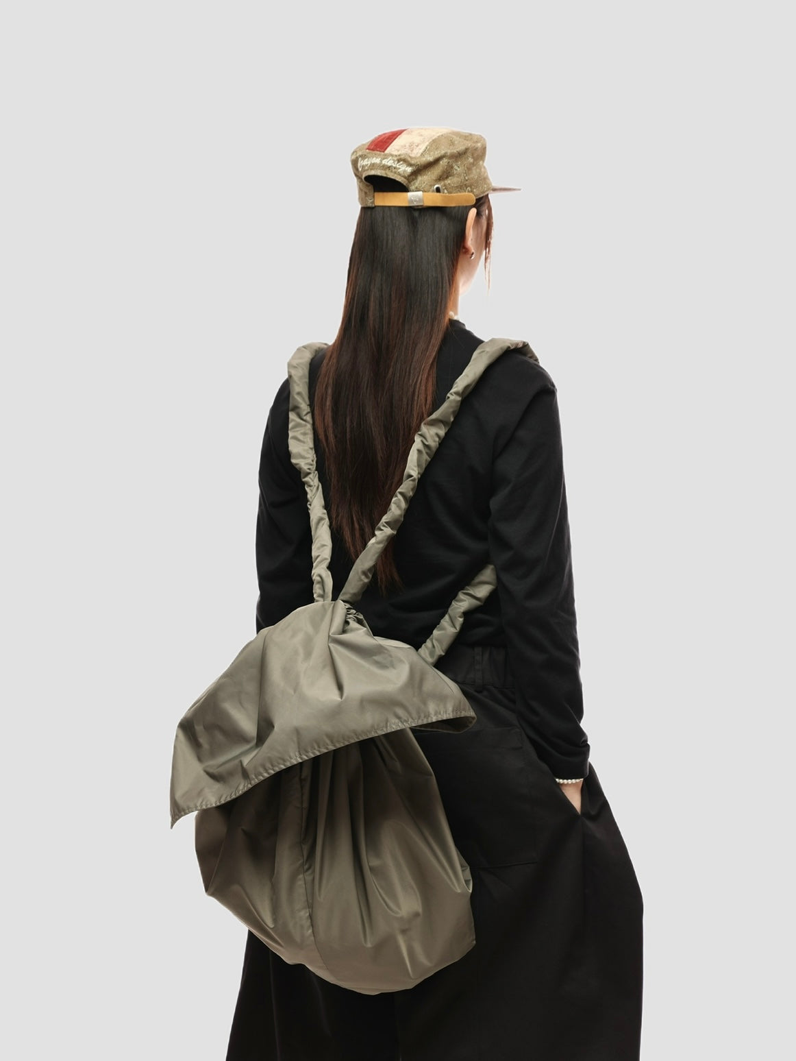 6CRAYON Nylon "Candy" Bag- Military Green